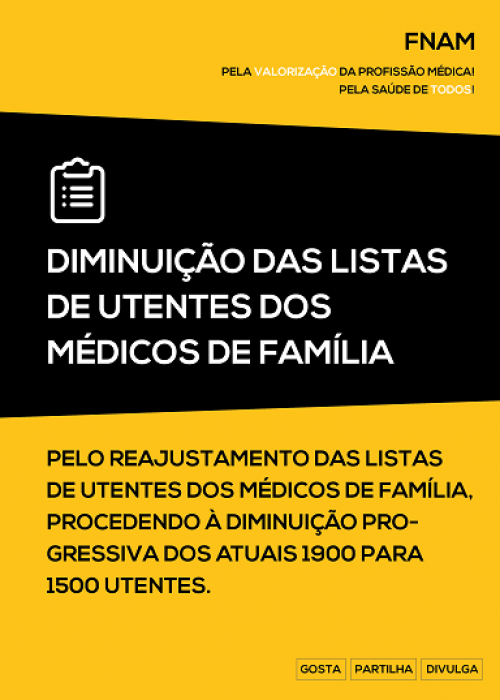 09-18 Diminuição das listas de utentes dos Médicos de Família